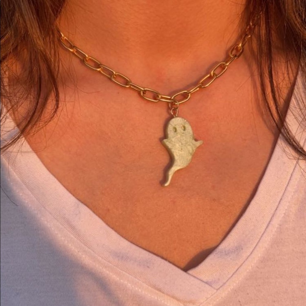 ghost necklaces!!! 👻👻👻